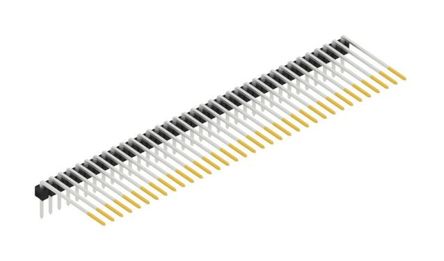 Fischer Elektronik Sl 3 207 35 S Connector, Male Header, 35Ways