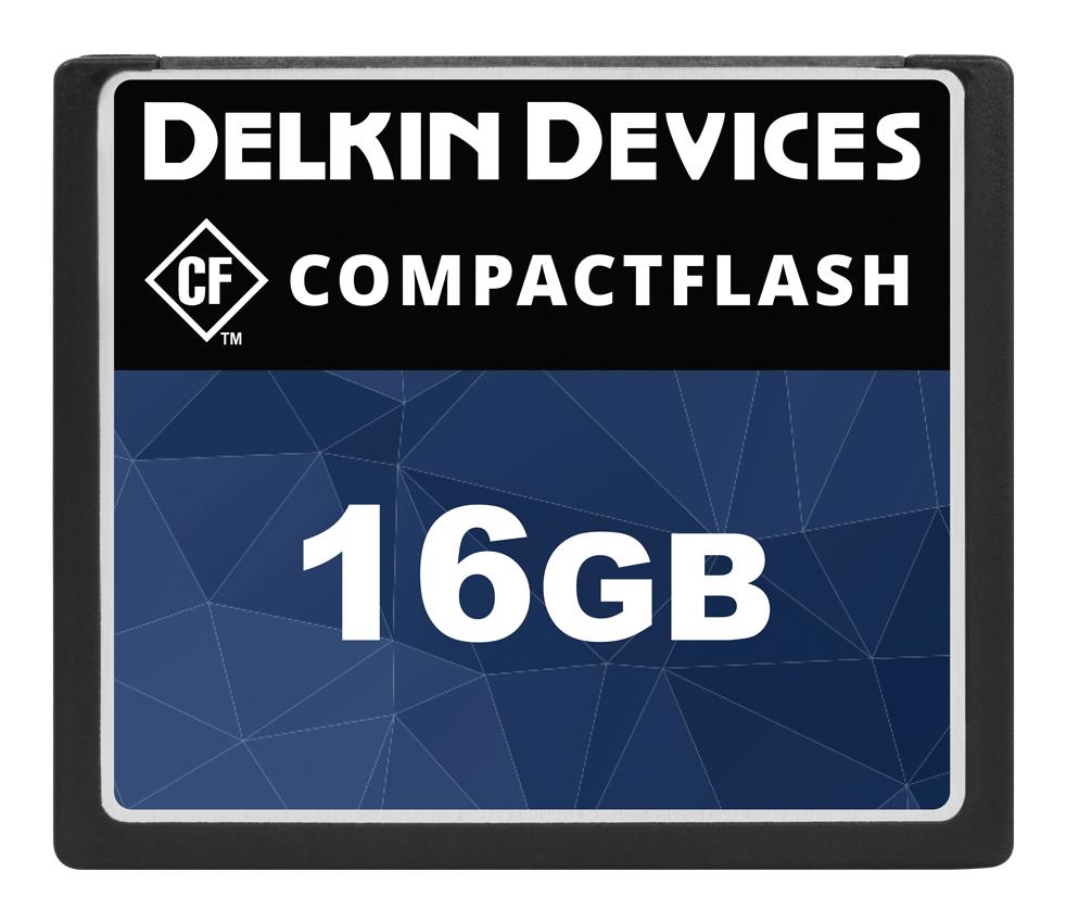 Delkin Devices Cf16Apbgs-Fd000-D Compact Flash Card, Mlc, 16Gb