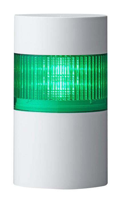 Patlite Lr10-1M2Wjbw-G Signal Tower, Green, 92Db, 240Vac