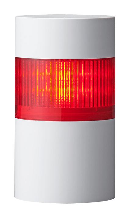 Patlite Lr10-102Wjbw-R Signal Tower, Red, 92Db, 24Vdc