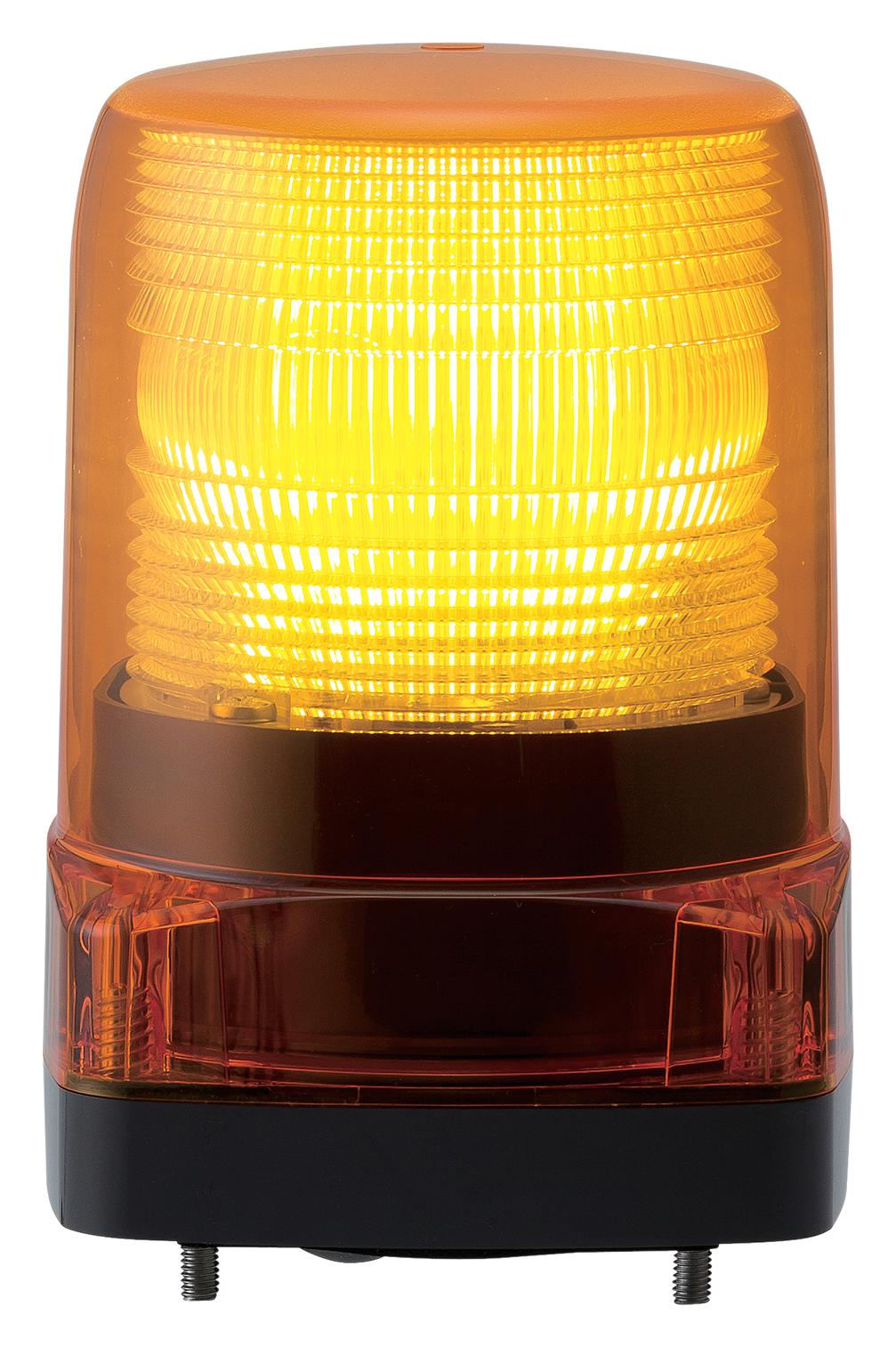 Patlite Lfh-24-Y Beacon, 24Vdc, 4.5W, Amber, 100mm