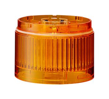 Patlite Lr7-E-Y Led Unit, 24Vdc, 1W, Amber, 70mm