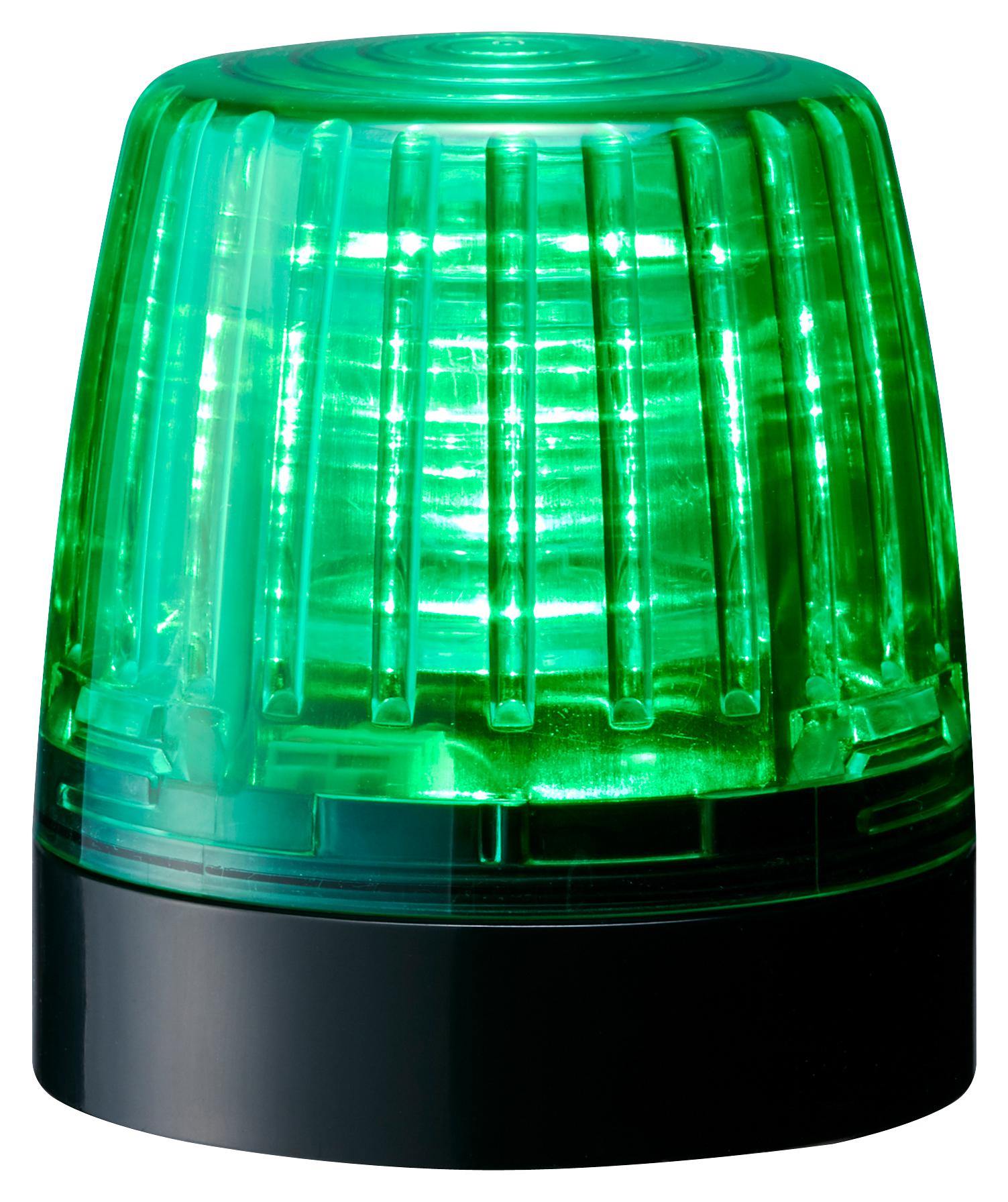 Patlite Ne-24A-G Signal Light, 24Vdc, 0.6W, Green, 56mm