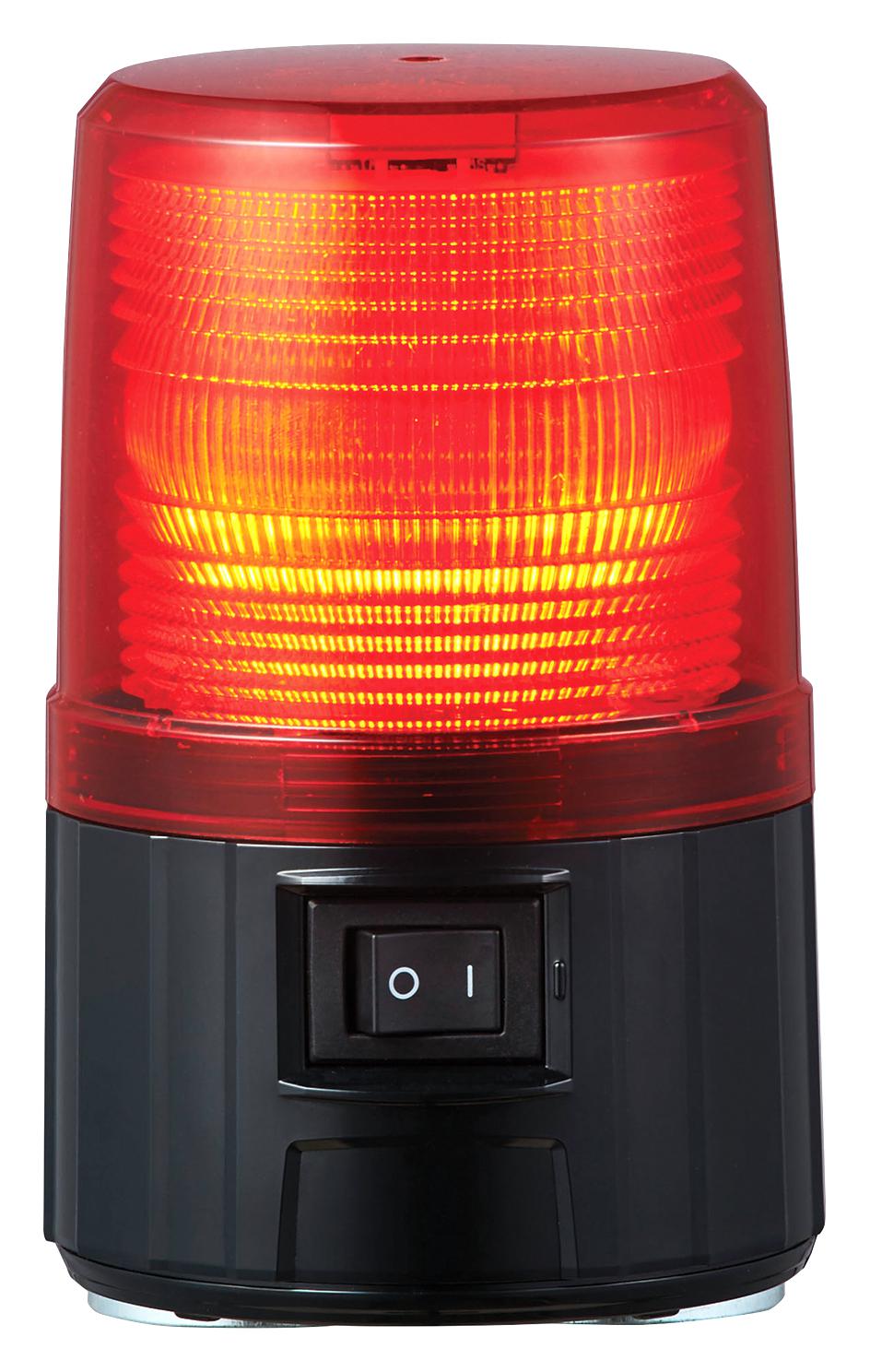 Patlite Pfh-Bt-R Signal Light, 6Vdc, Red, 101mm