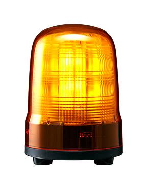 Patlite Sf10-M1Jn-Y Beacon, 24Vdc, 7.7W, Amber, 100mm