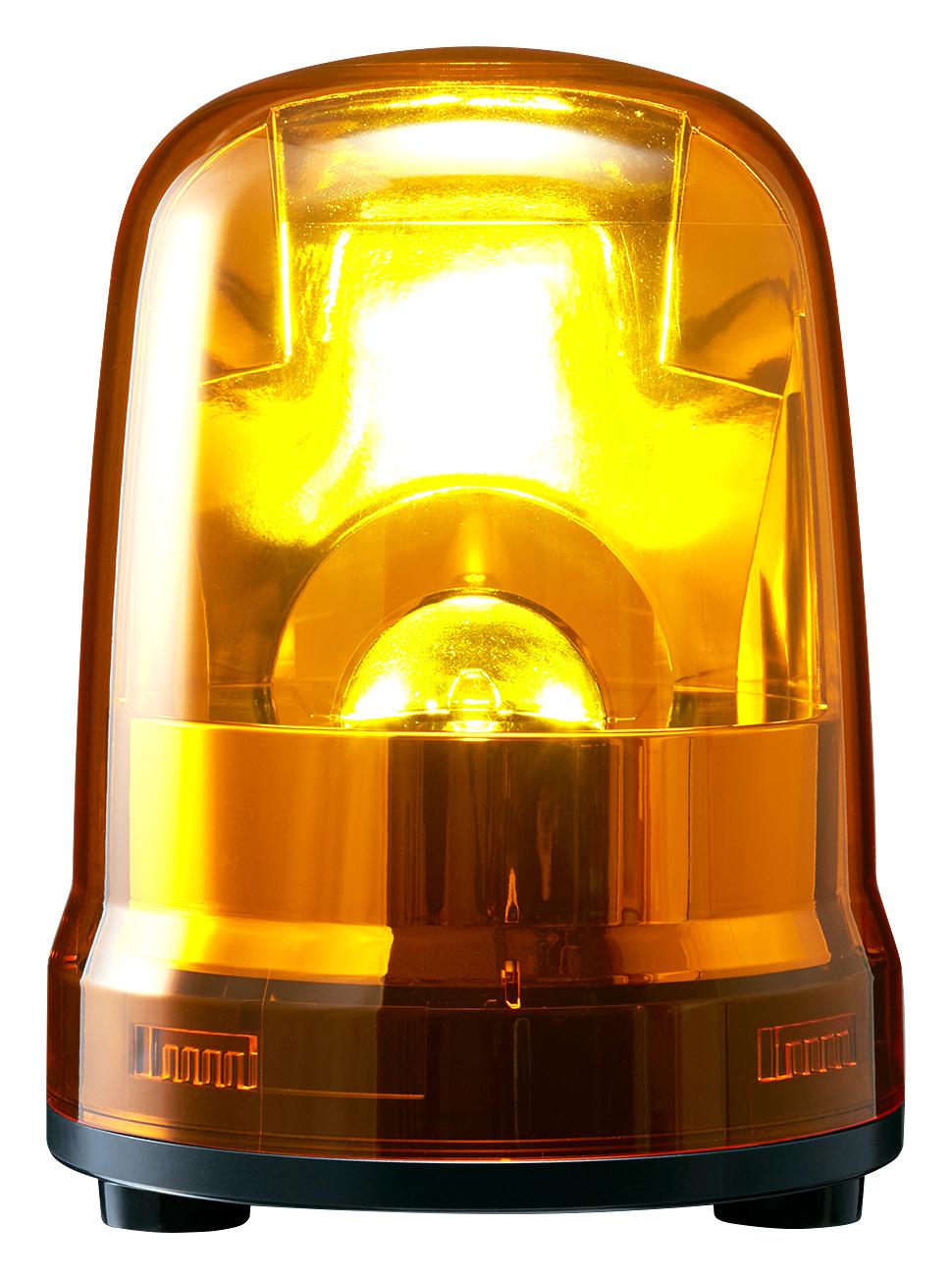 Patlite Skp-M2J-Y Beacon, 240Vac, 3W, Amber, 150mm