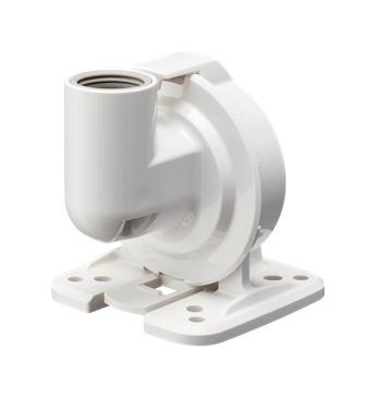 Patlite Szq-001W Folding Bracket, Signal Tower, Off White