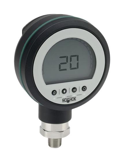 Noshok Pge20-3000Psig-1-2-Dl Pressure Gauge, Digital, Gauge, 3000Psi