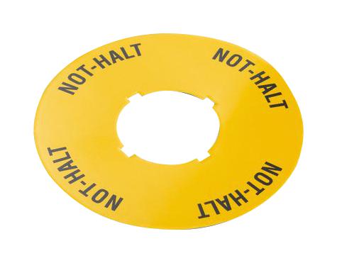 RAFI 5.76.204.110/0400 Emergency Stop, Adhesive Label