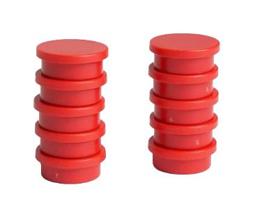 Eclipse Magnetics Rm765/r Marker Magnet, 20mm X 7mm, Red, Pk10