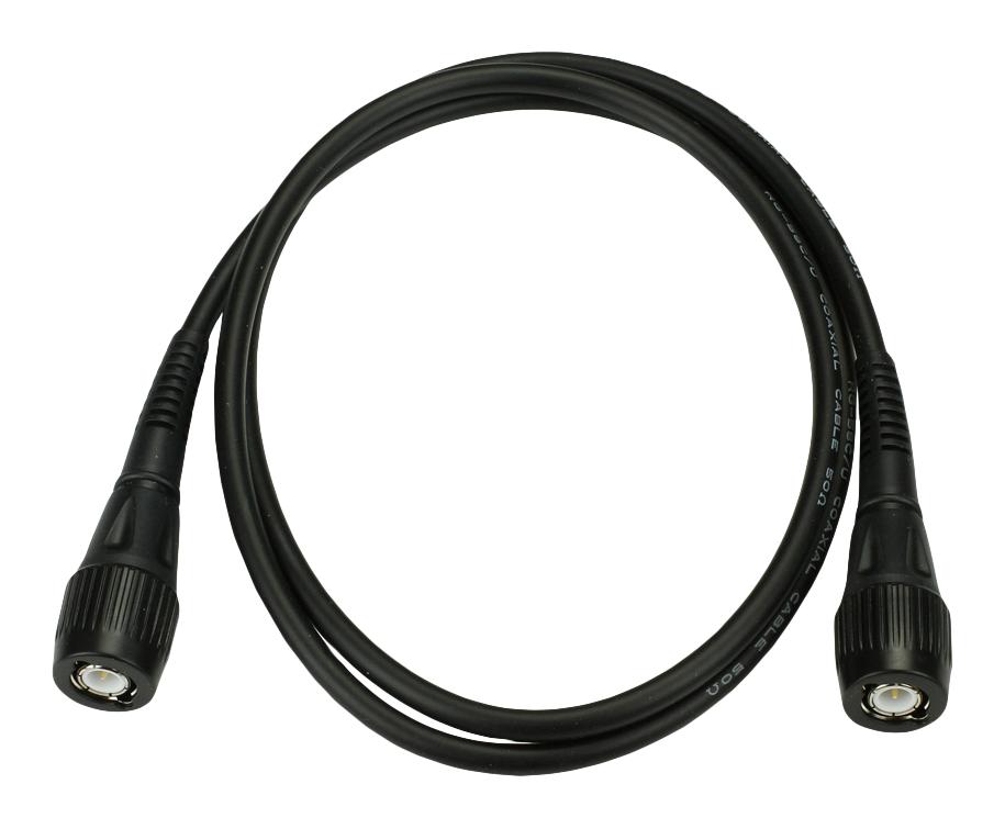 Cal Test Electronics Ct3955-100 Cable Assy, Bnc Plug-Plug, Black, 1M