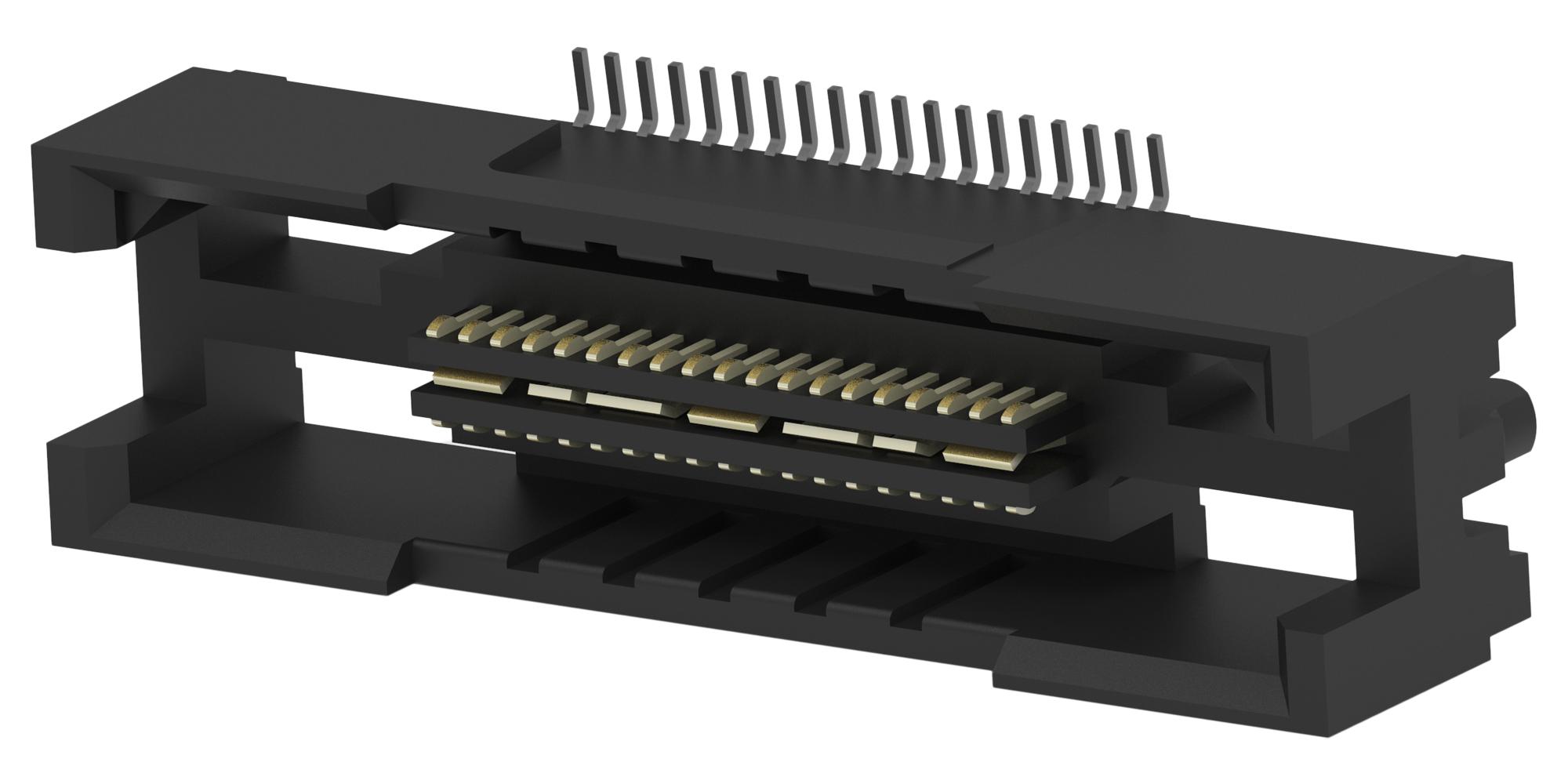 Te Connectivity 5767115-1 Mezzanine Conn, Rcpt, 38P, 2Row, 0.64mm