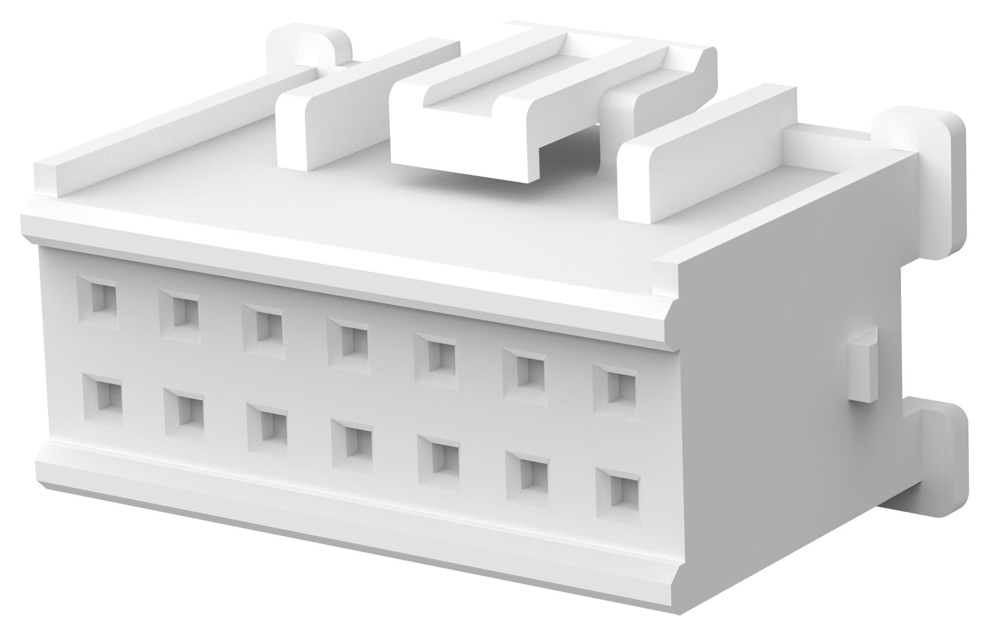 Te Connectivity 1-1969540-4 Conn Housing, Plug, 14Pos, 2Row, 2.5mm