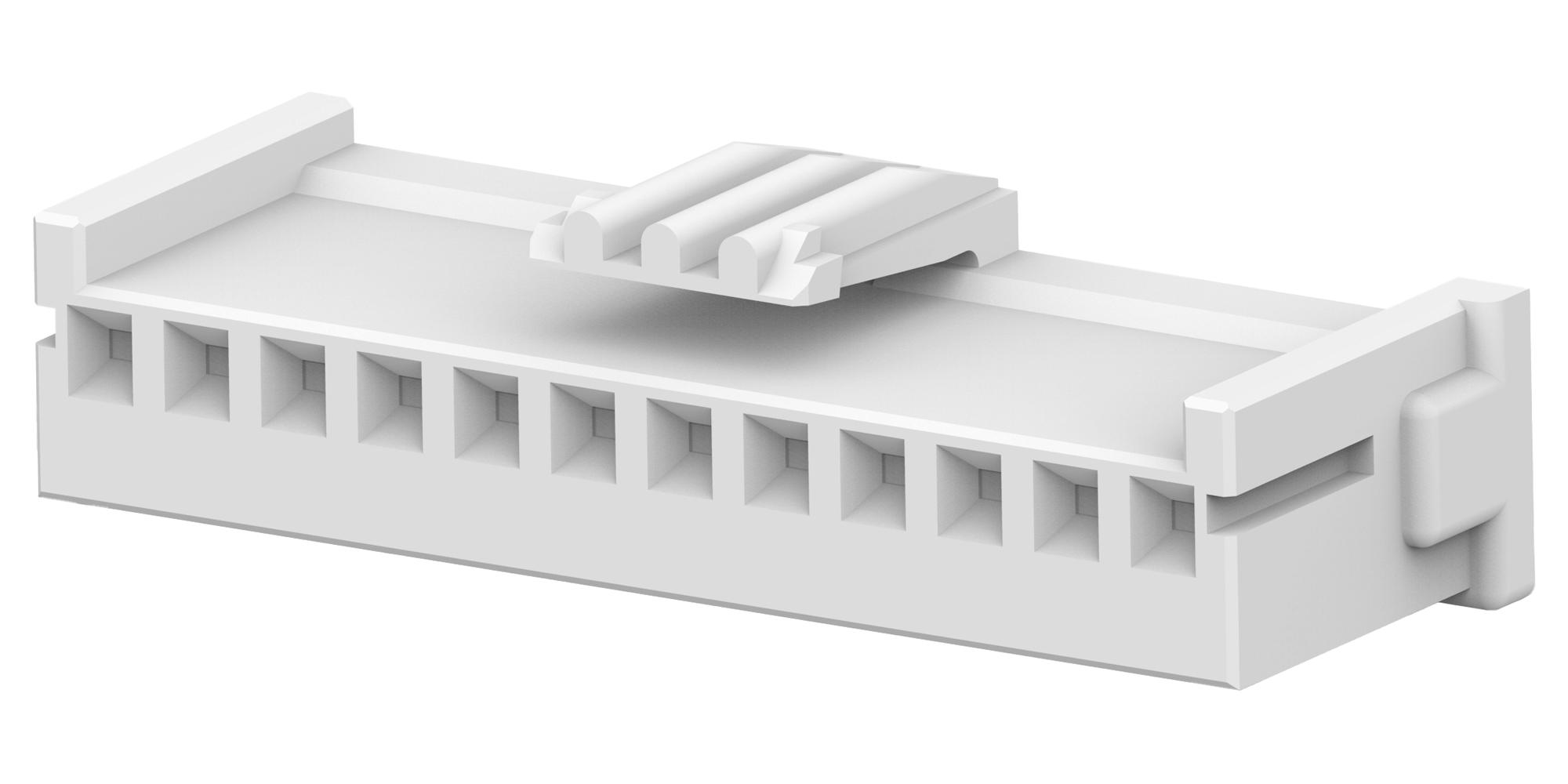 Te Connectivity 917696-1 Conn Housing, Plug, 12Pos, 1Row, 2.5mm