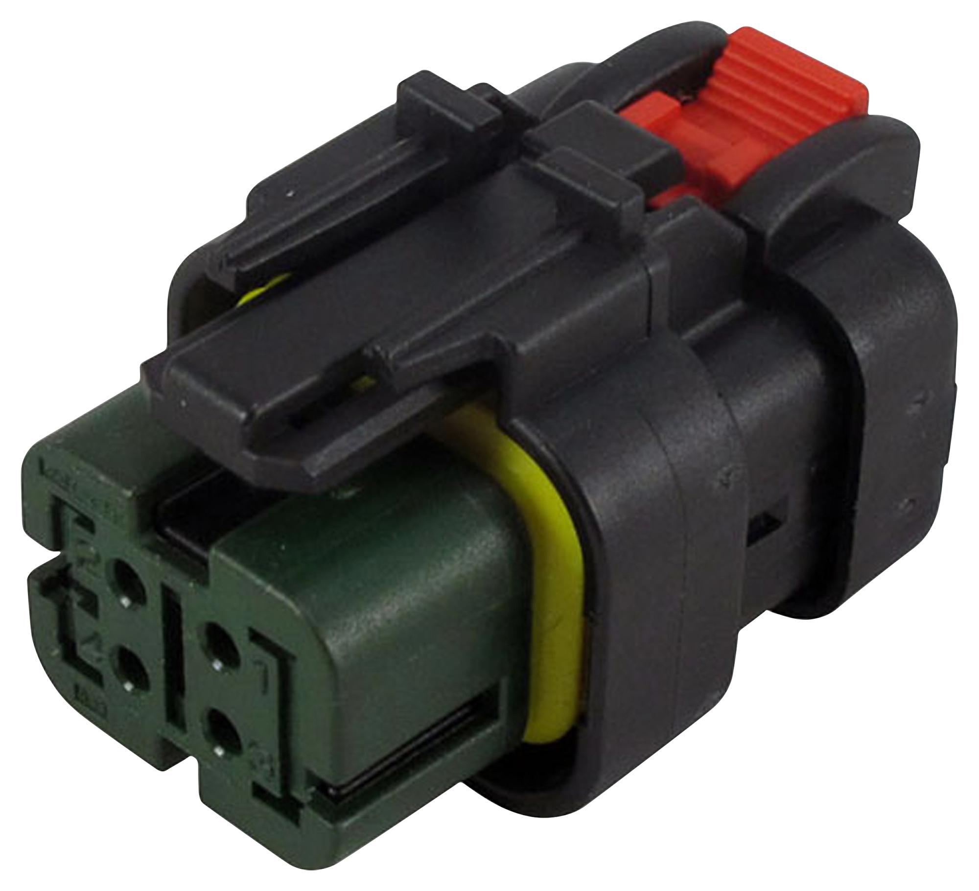 Te Connectivity 776487-4 Automotive Housing, Plug, 4Pos, Pbt