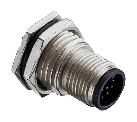 Amphenol LTW M12A-05Pmms-Sf8001 Sensor Connector, M12, Plug, 5Pos, Solder