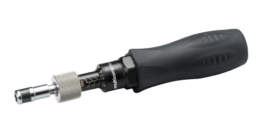 Multicomp Pro Mp014811 Torque Screwdriver, 6.35mm, 1 To 6Nm