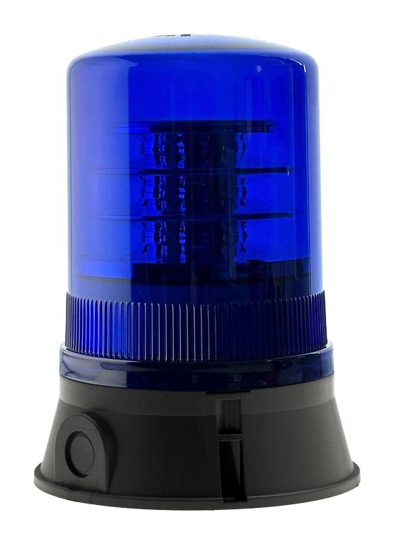 Moflash Signalling Led-R400-05-03 Led Beacon, Rotating, Blue, 280V