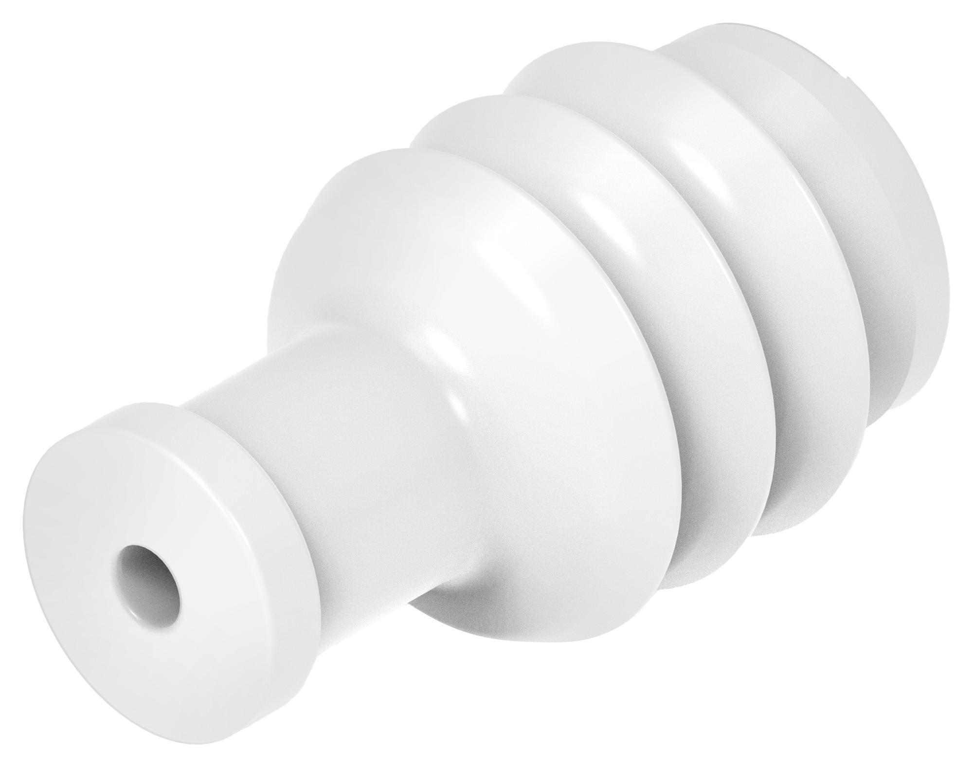 Te Connectivity 2473754-2 Cir Cbl Seal, 1.4mm, Silicone Rubber/nat