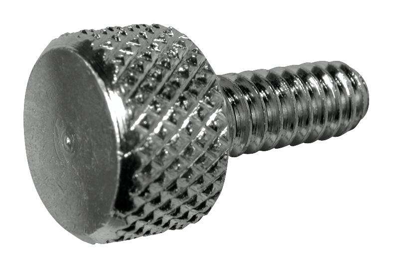 Raf Electronic Hardware M3473-Ss Plain Thumb Screw, Ss, M4 X 0.7, 9mm