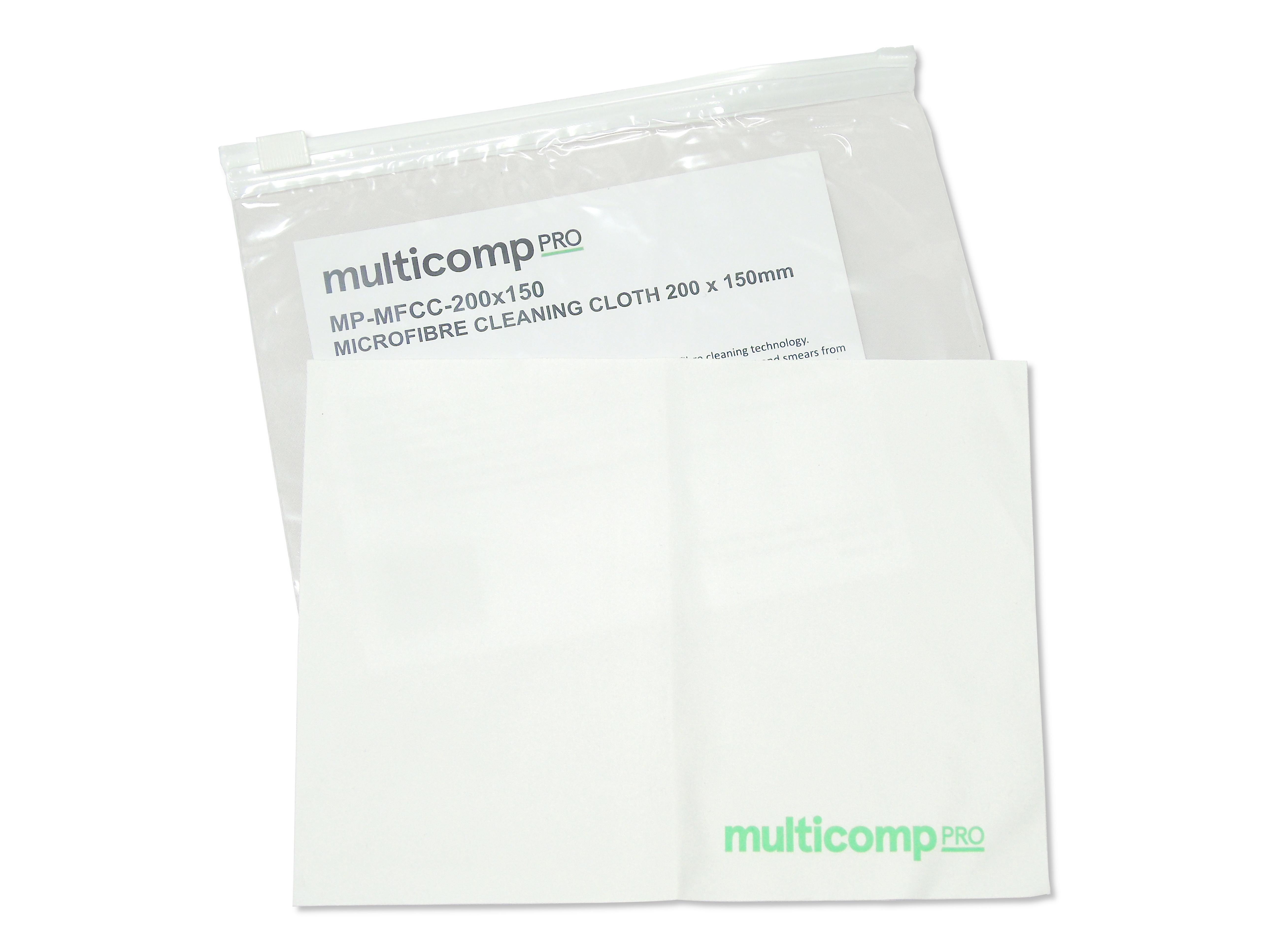 Multicomp Pro Mp-Mfcc-200X150 Microfibre Cleaning Cloth, 200X150mm