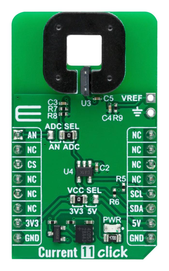 MikroElektronika Mikroe-6166 Add-On Board, Prog Hall-Effect Sensor