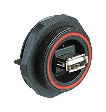 Bulgin Px0848/aa Usb Adapter, 2.0 Type A Rcpt-Type A Rcpt