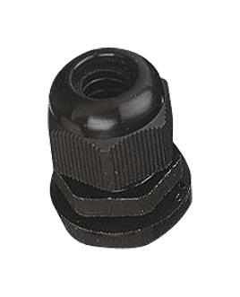 Amphenol Industrial Aio-Csm12 Cable Gland, 3 To 6.5mm, Black/grey