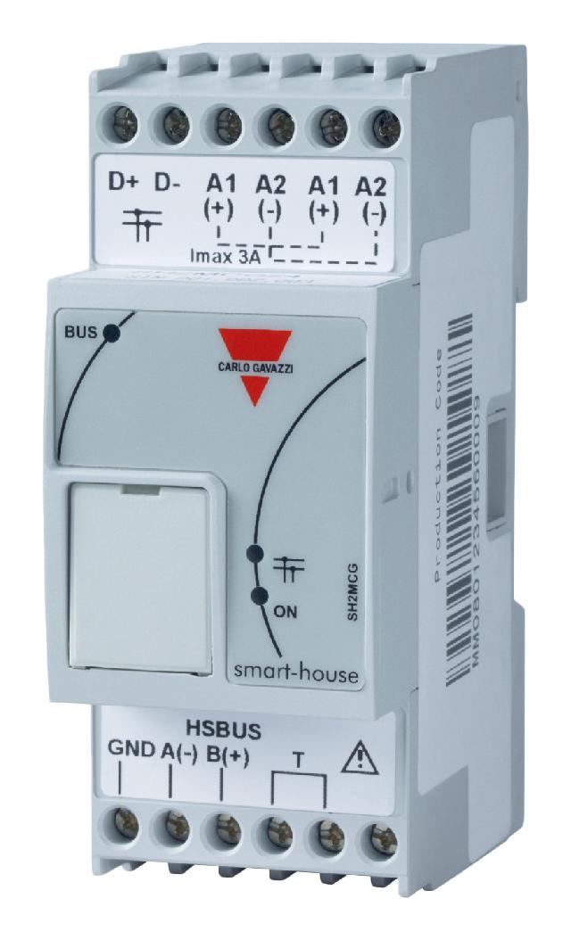 Carlo Gavazzi Sh2Mcg24 Bus Generator, 10-30Vdc/6.5W, Din Rail