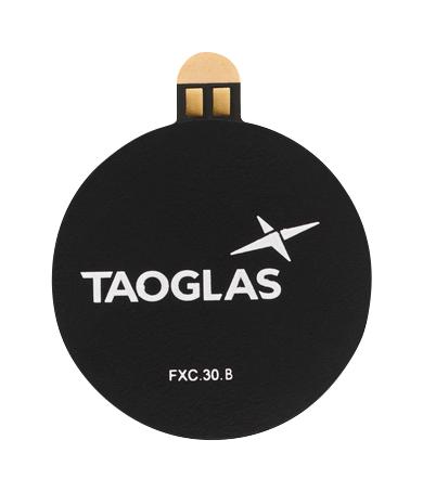 Taoglas Fxc.30.b.dg Antenna, 13.56Mhz, 30mm Dia, Adhesive