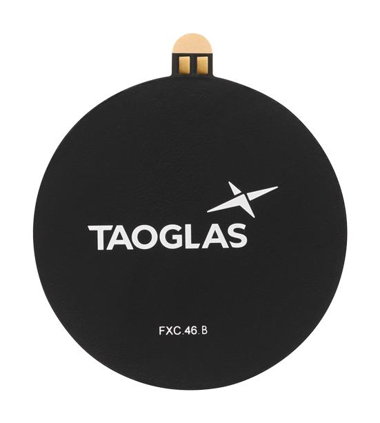 Taoglas Fxc.46.b.dg Antenna, 13.56Mhz, 46mm Dia, Adhesive