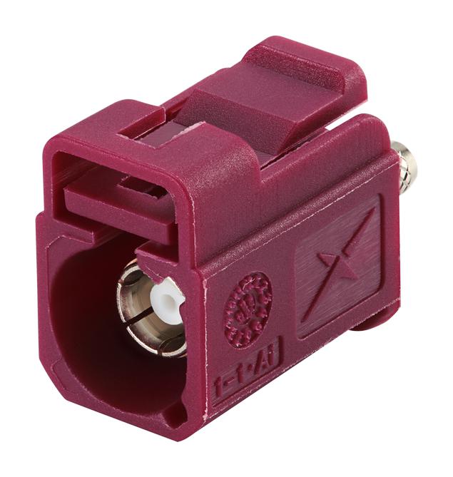 Taoglas Fk2Fddk Rf Coax Connector, Smb Fakra Jack, 50 Ohm