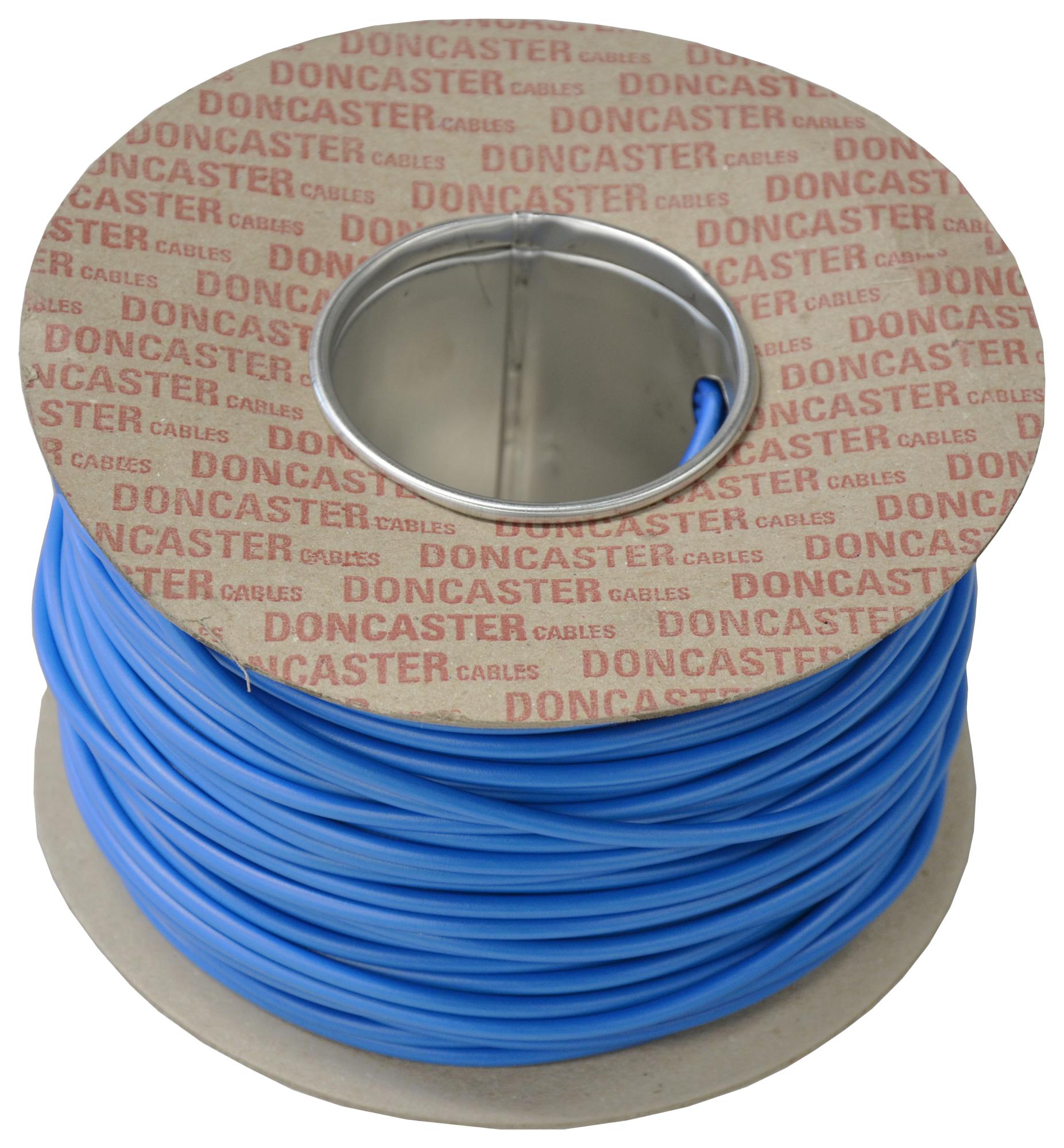 Doncaster Tr0.5Bl100 Single Wire, 2.6mm Dia, 100M, Blue