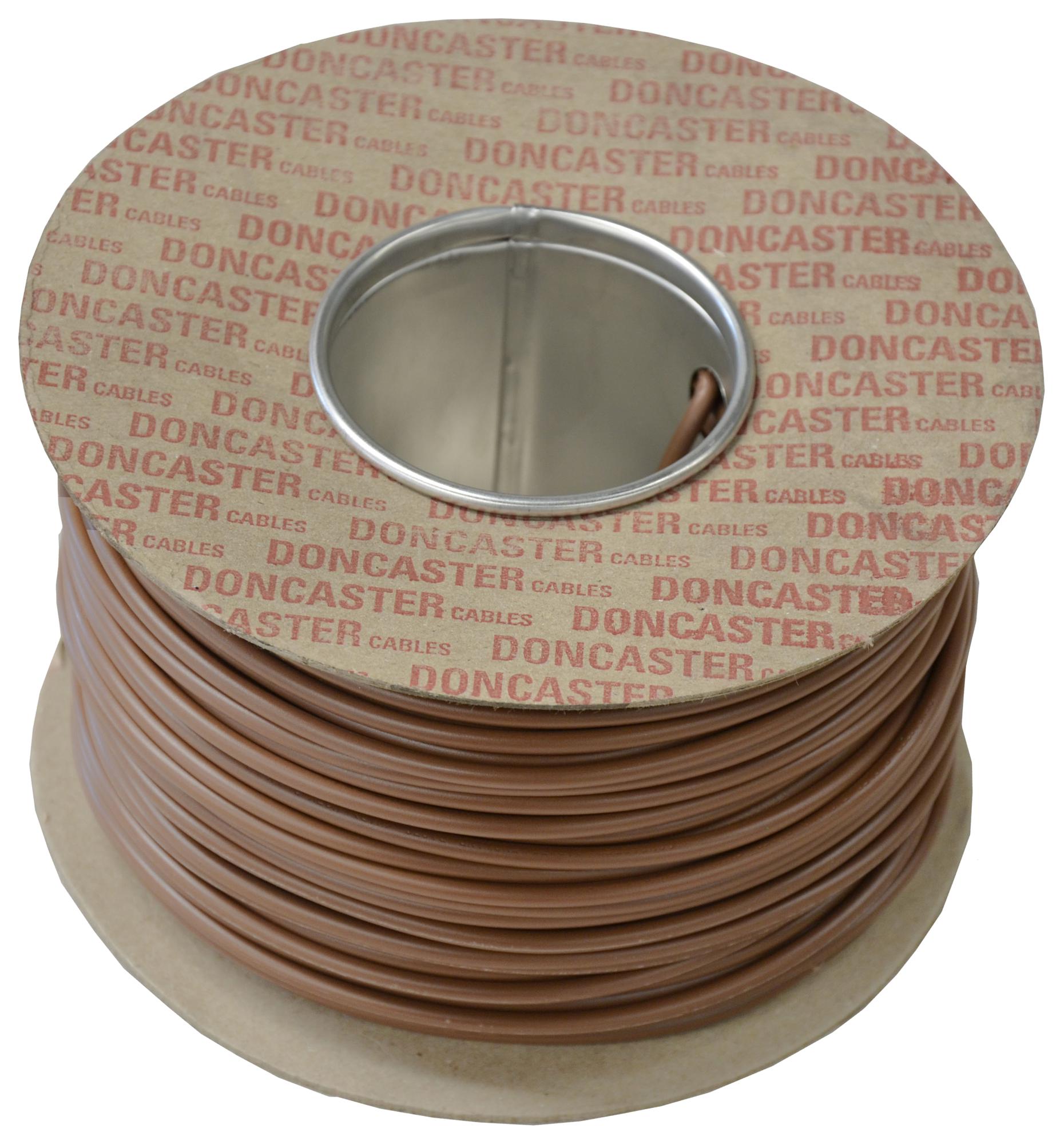 Doncaster Tr710Br100 Single Wire, 7.1mm Dia, 100M, Brown