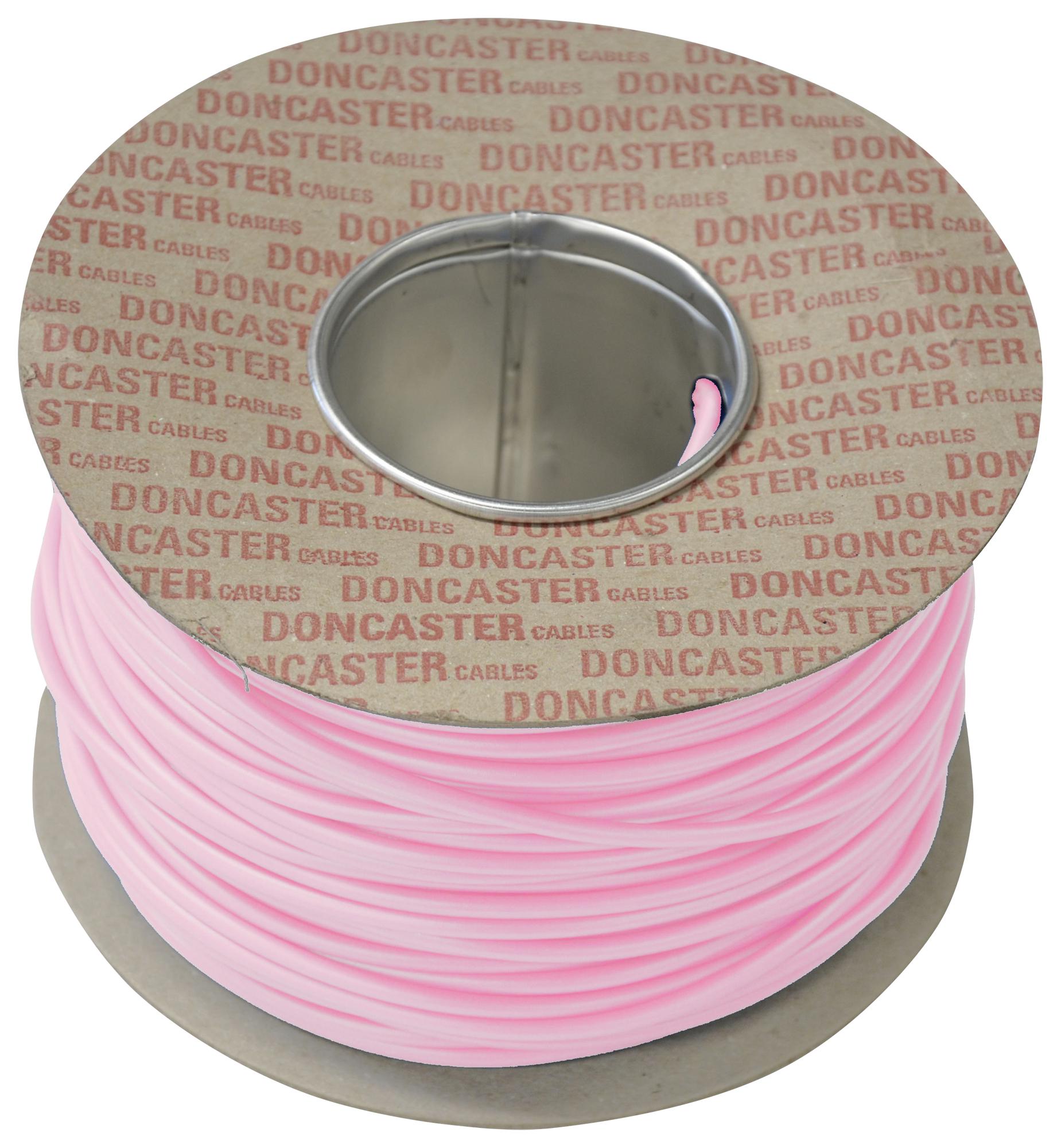 Doncaster Tr0.5P100 Single Wire, 2.6mm Dia, 100M, Pink