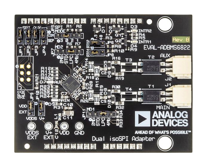 Analog Devices Eval-Adbms6822 Eval Board, Isolated Spi Transceiver