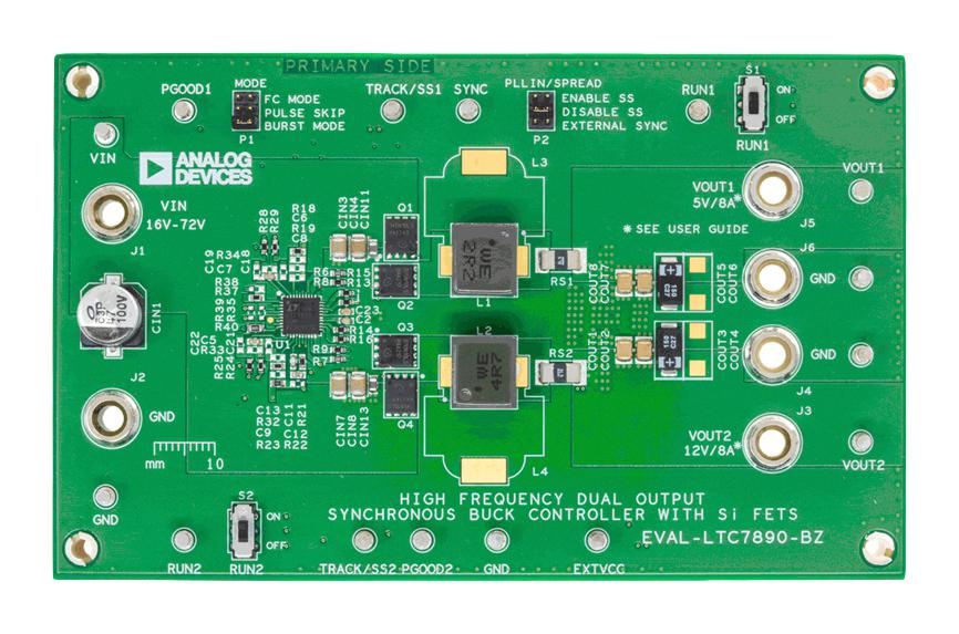 Analog Devices Eval-Ltc7890-Bz Eval Board, Syn Step Down Controller