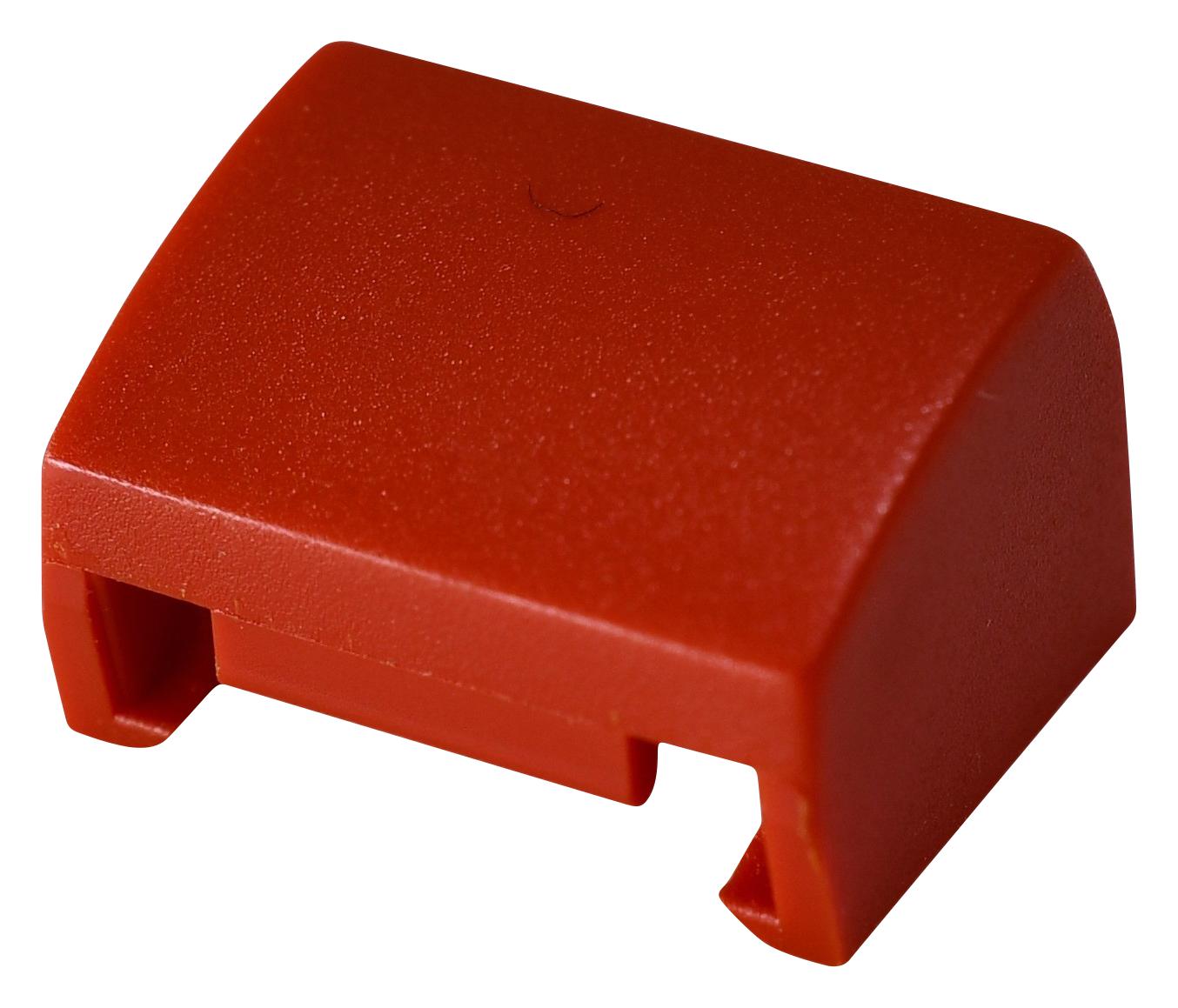 APEM 1A08 Capacitor, Rocker/tactile Switch, Red