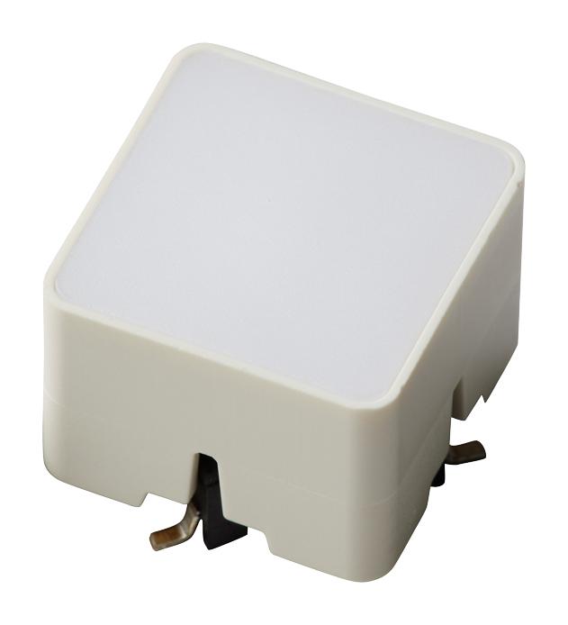 APEM 1Ys0616 Capacitor, Rocker/tactile Switch, White