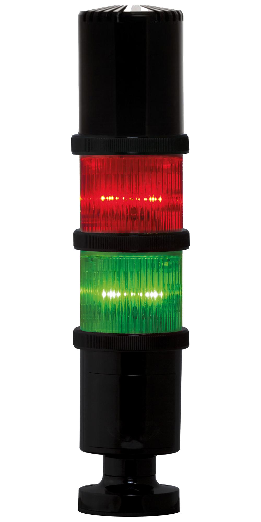 Multicomp Pro Mp014822 Mini Tws Light Tower, Grn/red, Sounder