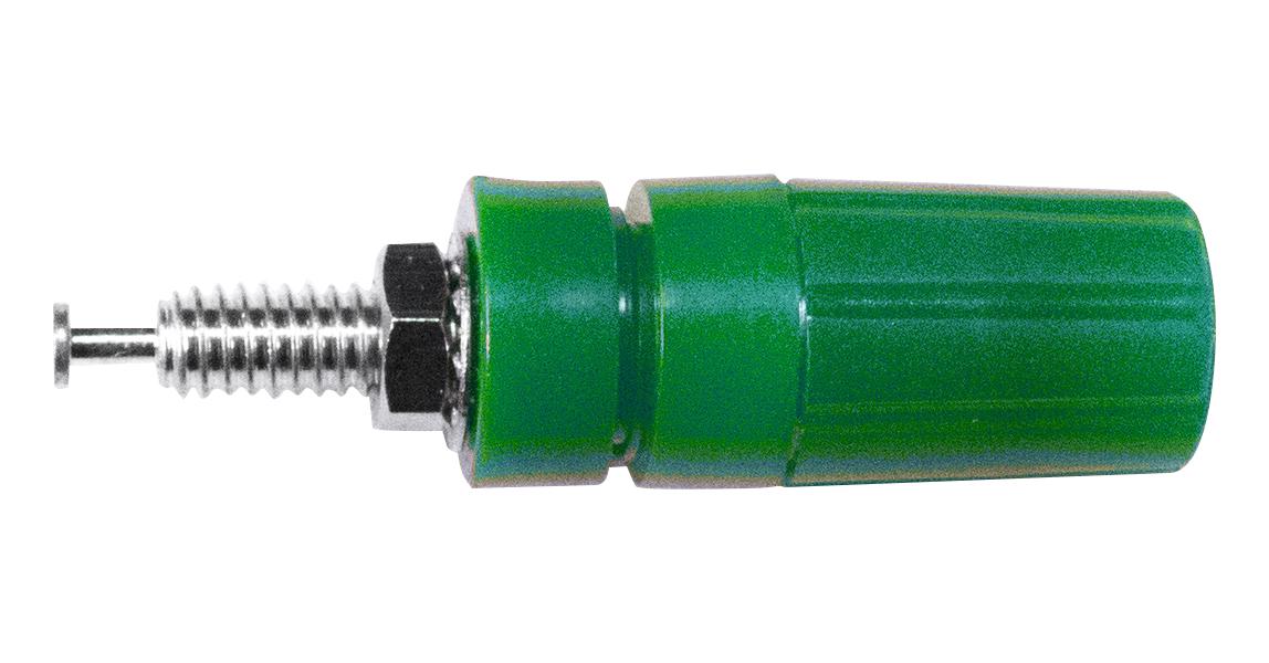 Mueller Electric Bu-P3760-5 Binding Post, 15A, Green, Panel