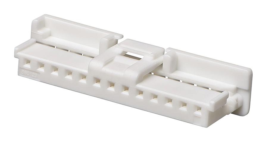 Molex 560123-1300 Connector Housing, Rcpt, 13Pos, 2mm, Pbt, Wht