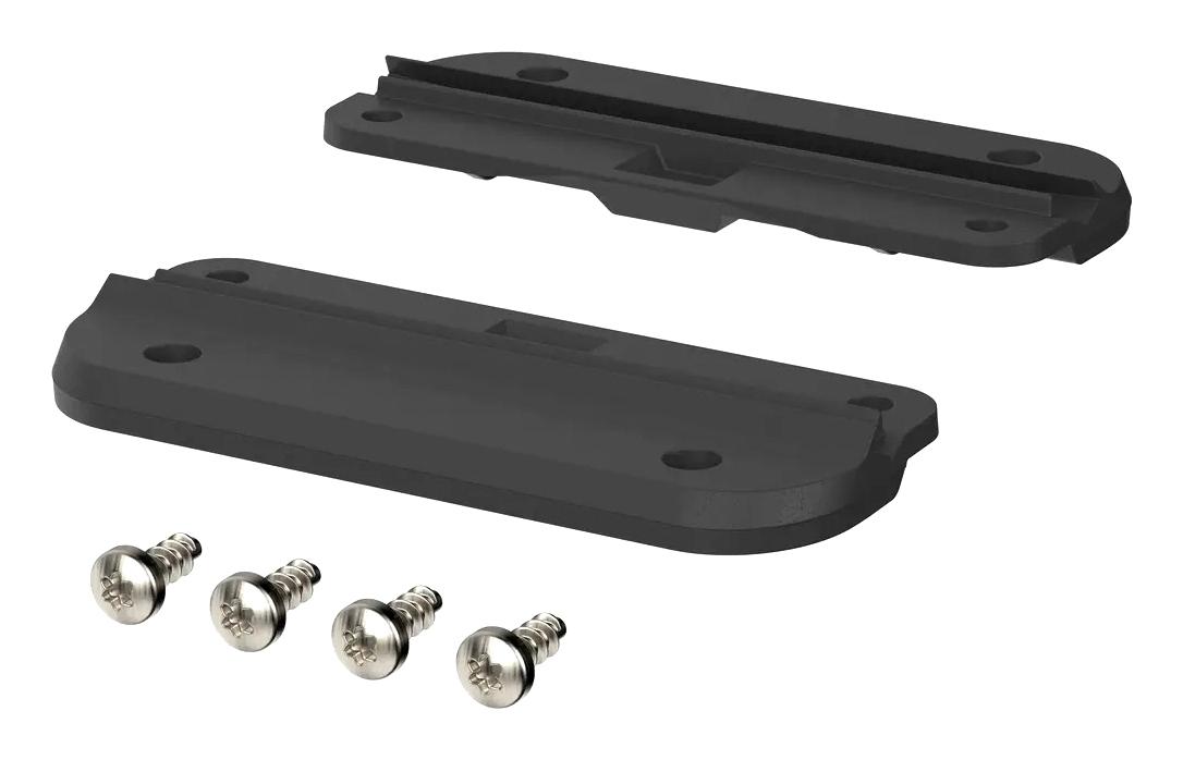 Bopla 48800405 Wall Mounting Bracket, Black