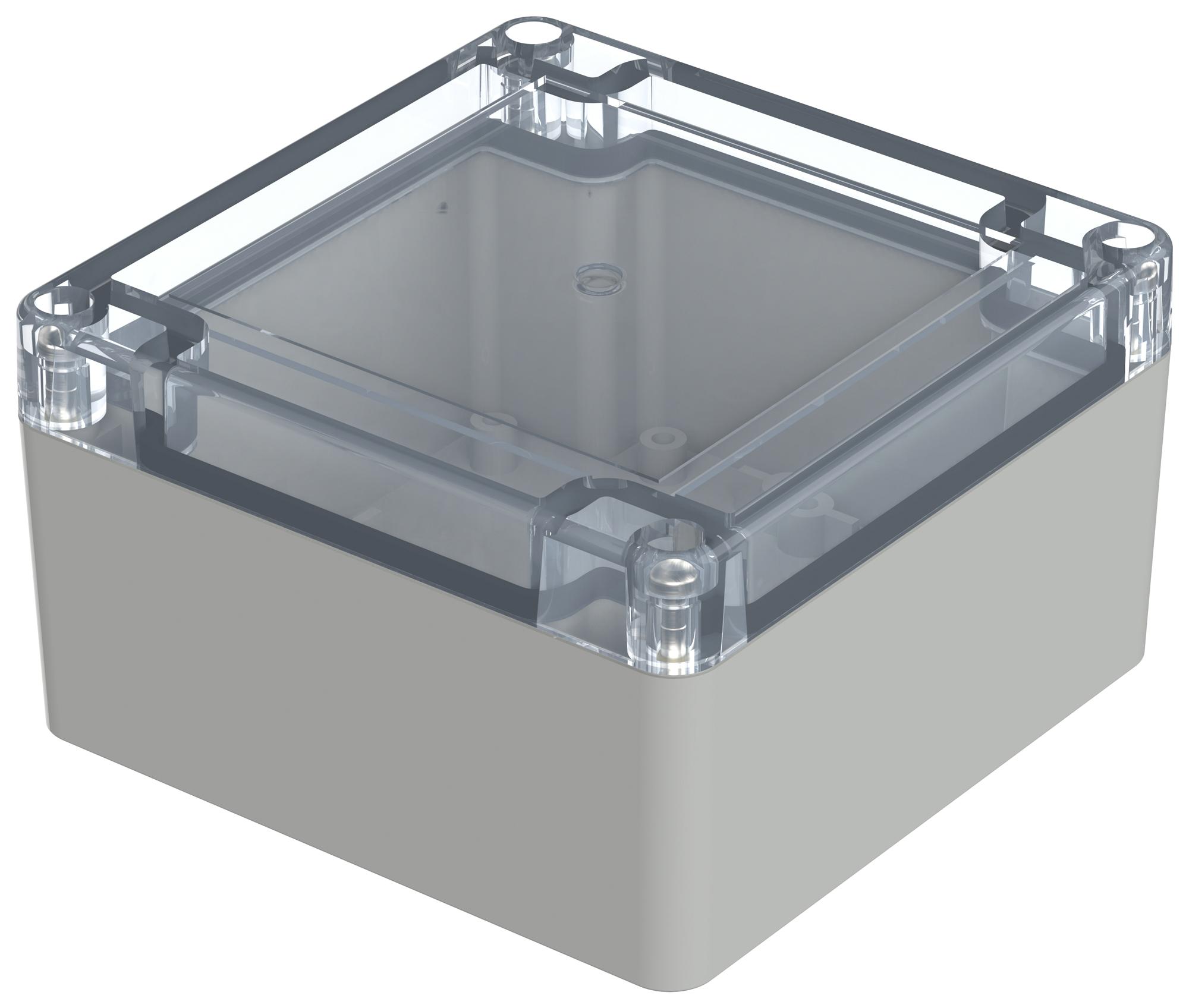 Bopla 07411116 Enclosure, Multipurpose, Pc, Grey/clear