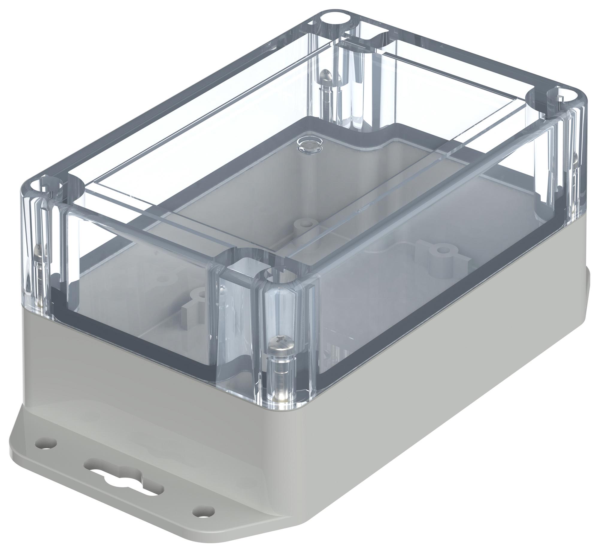 Bopla 07712086 Enclosure, Multipurpose, Pc, Grey/clear