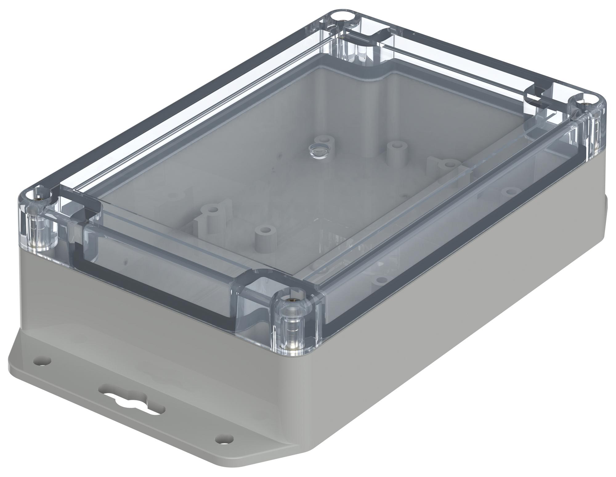 Bopla 07715105 Enclosure, Multipurpose, Pc, Grey/clear