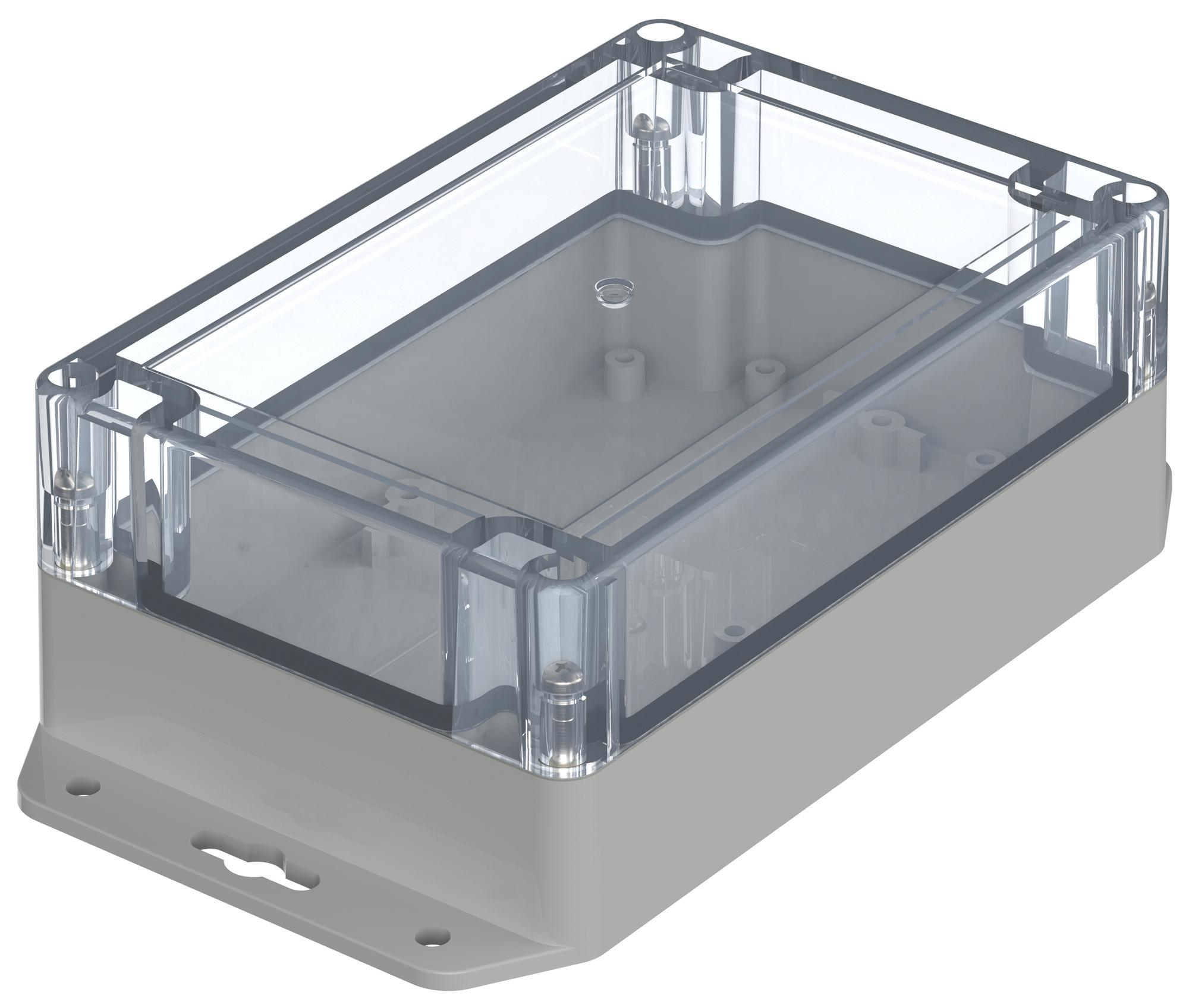 Bopla 07715106 Enclosure, Multipurpose, Pc, Grey/clear