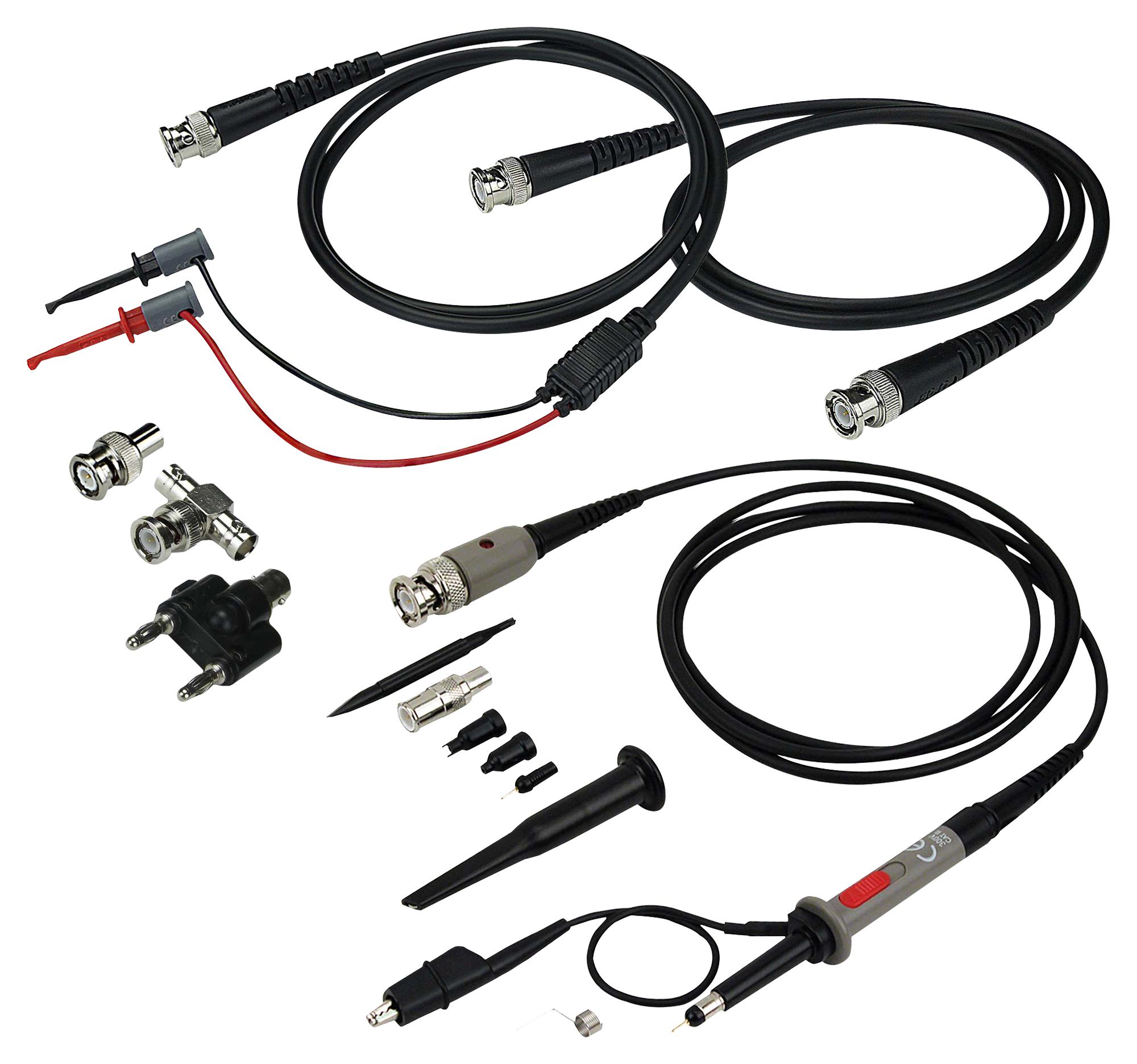 Cal Test Electronics Ct3743 Oscilloscope Probe & Adapter Kit, 6Pc