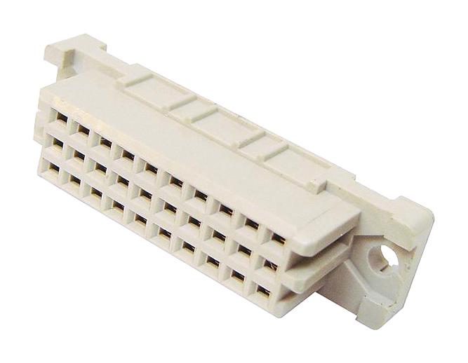 HARTING 09252306824 Din 41612 Connector, Rcpt, 30P, 3R, 2.54mm