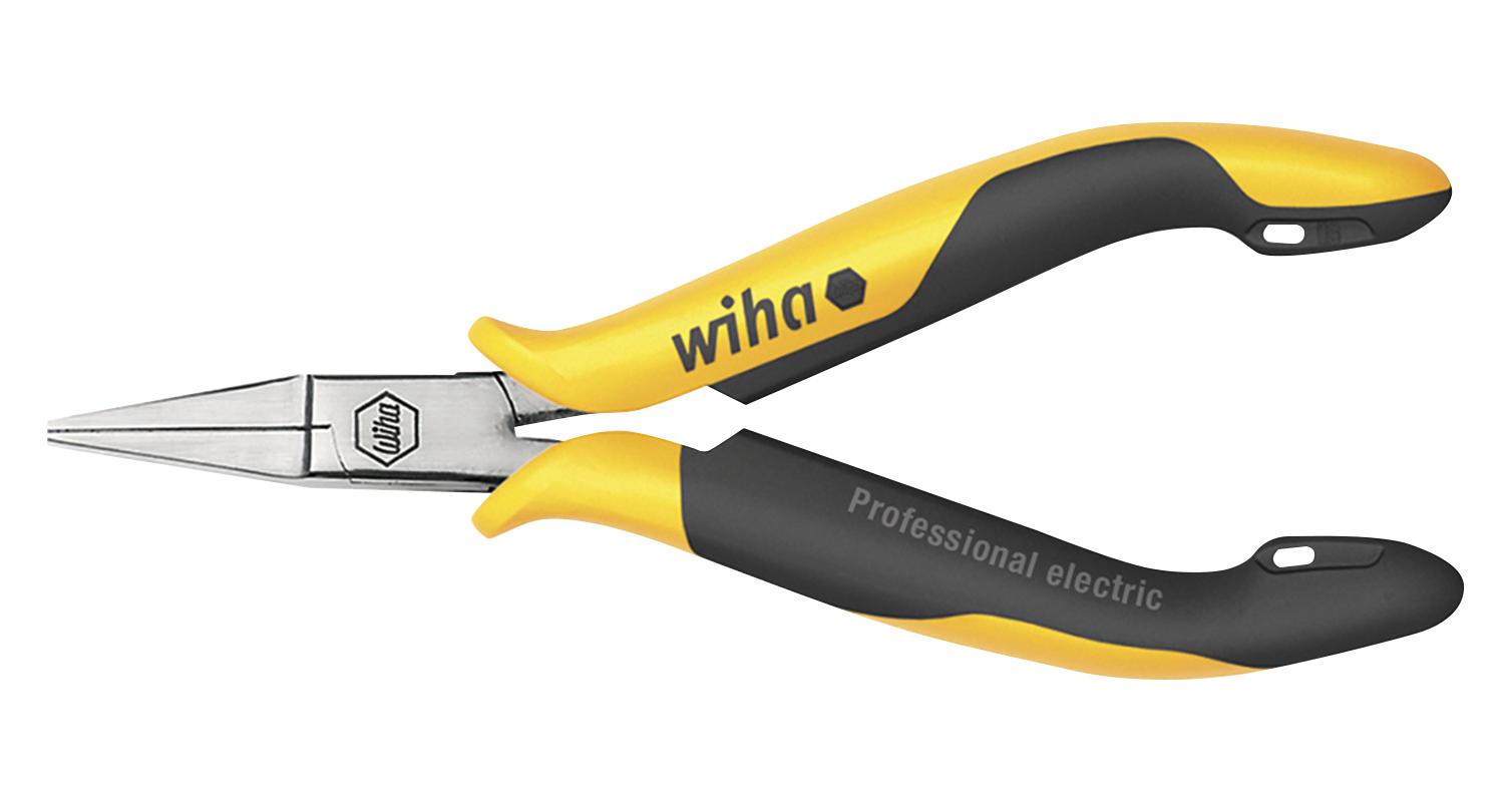 Wiha 26806 Plier, Flat Nose, Esd, 120mm L